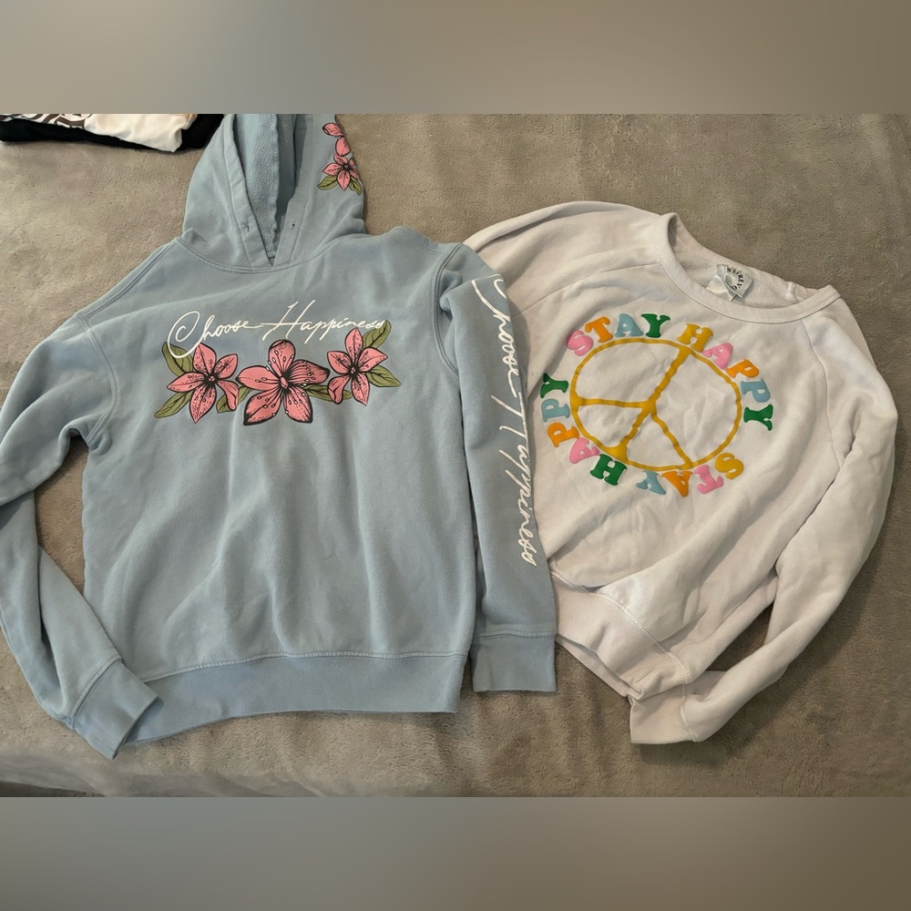 2 women’s small sweatshirts